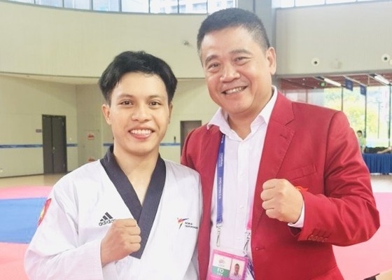 ASIAD 2023 Trần Hồ Duy chính thức nhận huy chương đồng môn Taekwondo